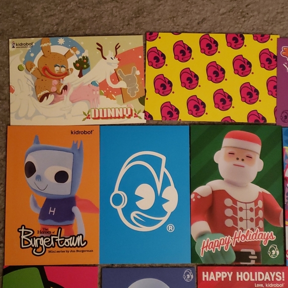Kidrobot 15x Promo Event Release Cards NWOT - Picture 2 of 6